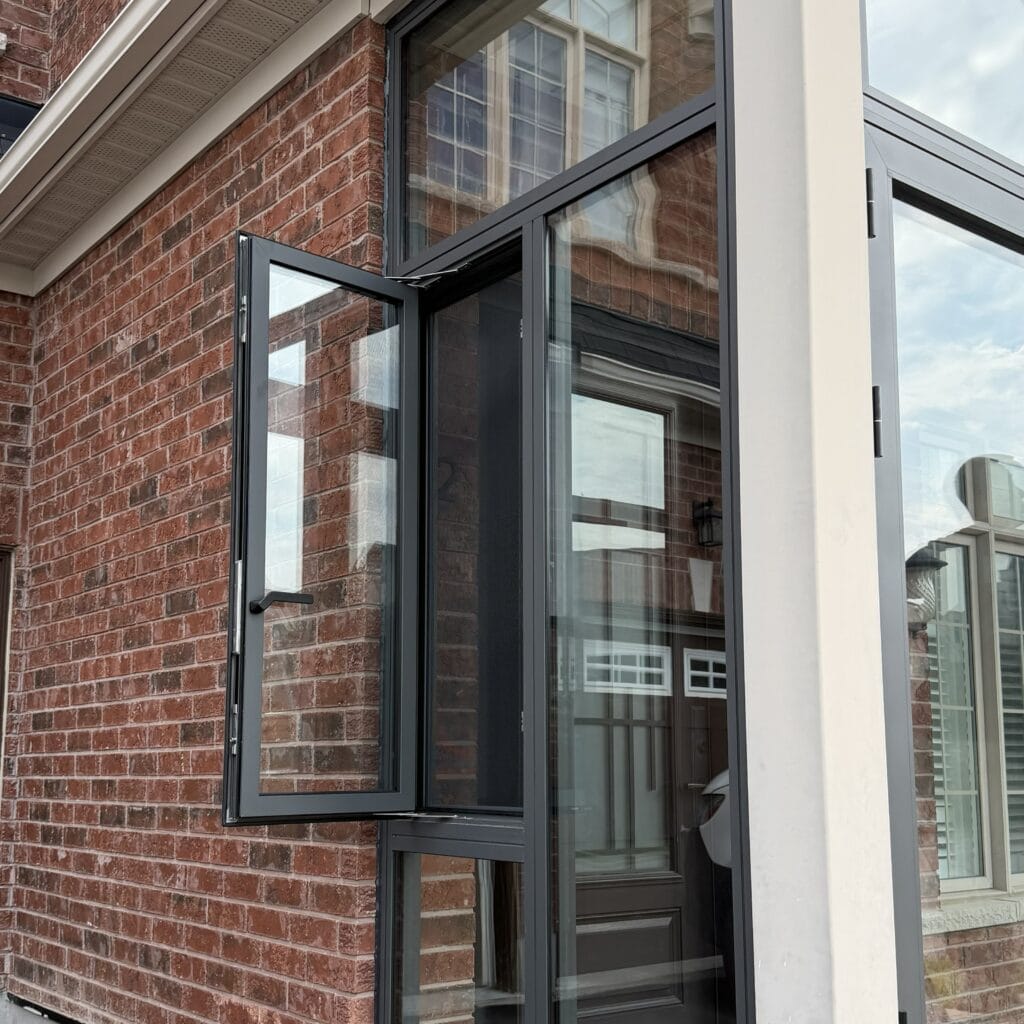Casement Windows Toronto | Thermally-Broken Aluminum Windows | OPT Windows img 6422 copy